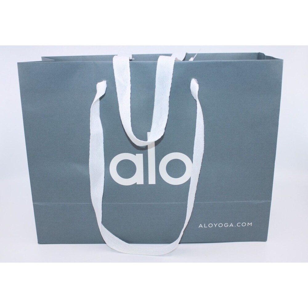 Flawless Authentic ALO Gift Shopping Bag Tote 13" x 10" x 5"